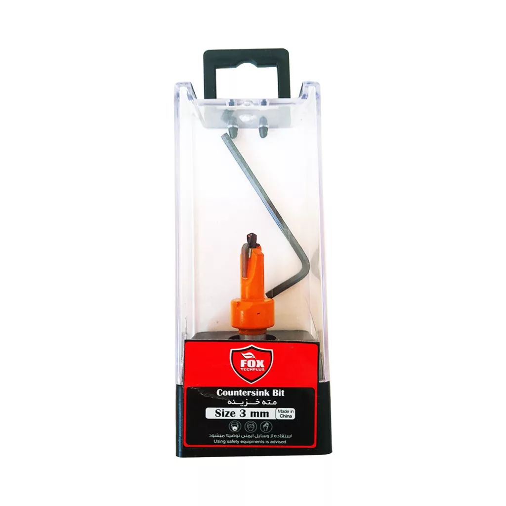 مته خزینه فاکس مدل HT - 3303 سایز 3 میلی متر
