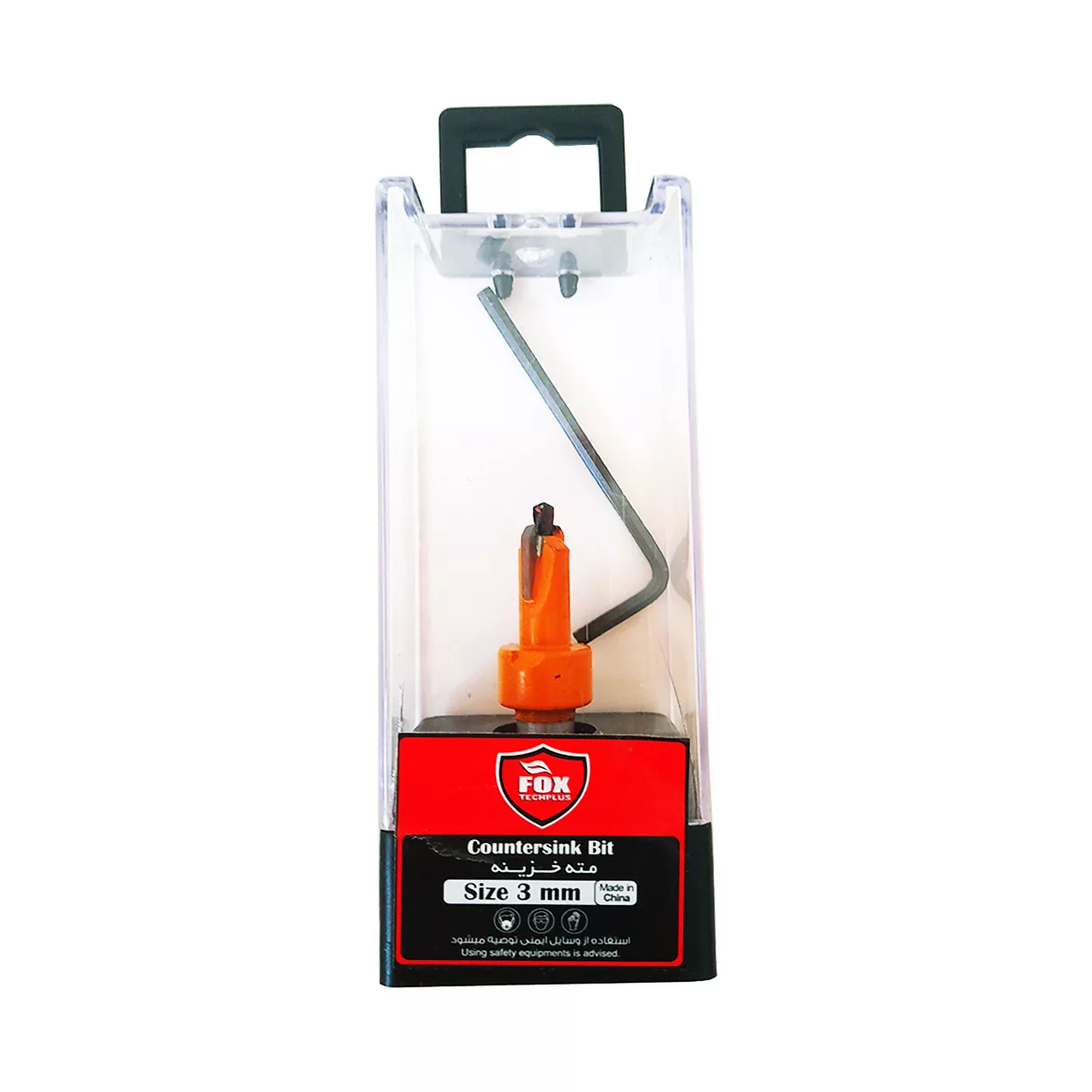 مته خزینه فاکس مدل HT - 3303 سایز 3 میلی متر