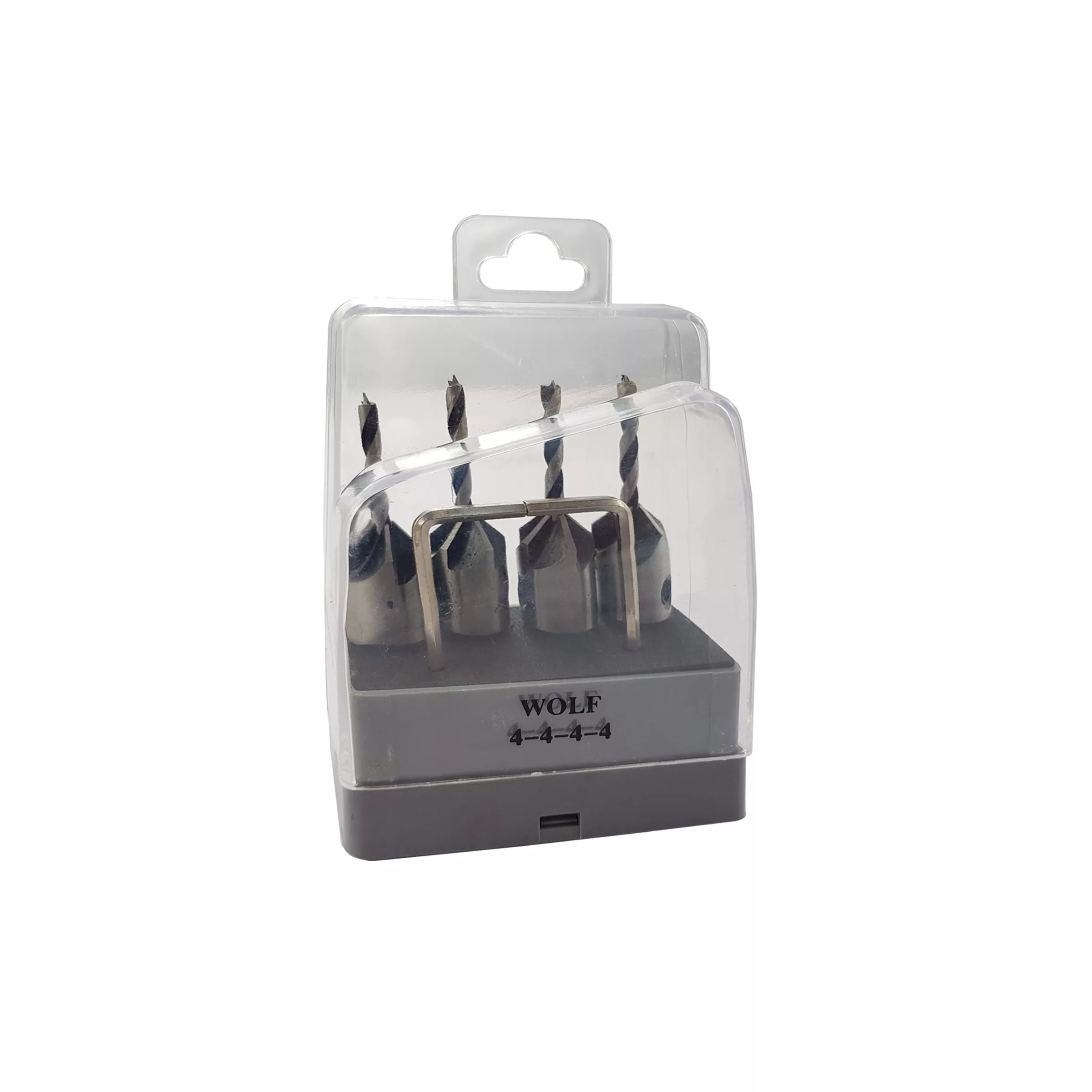 مته خزینه ولف کد WOLF 0305 سایز 4 میلیمتر مجموعه 4 عددی