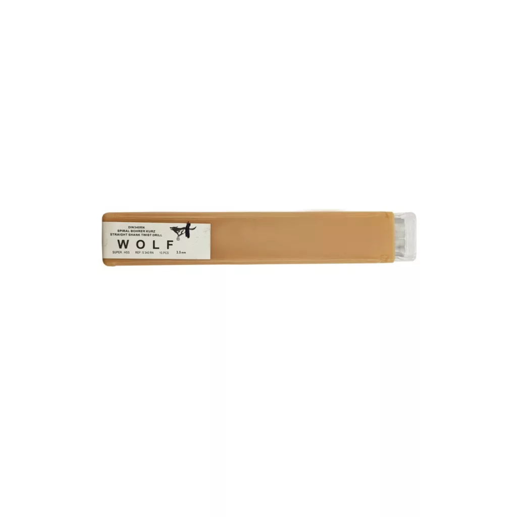 مته آهن ولف مدل HSS-11.5-3.5 کد 0058 سایز 3.5 میلیمتر بسته 10 عددی
