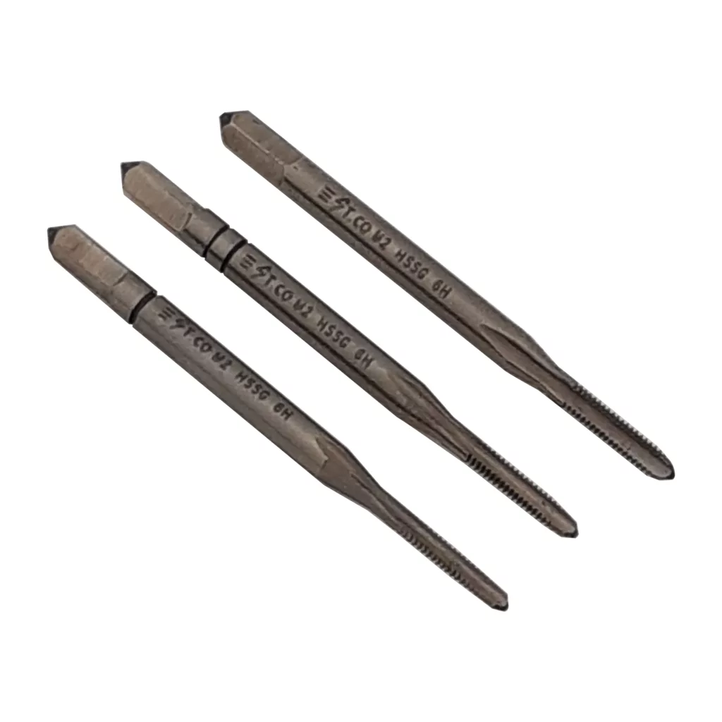 قلاویز دستی استیکو مدل M2-0.4 HSS-G سایز 2 میلی متر مجموعه 3 عددی