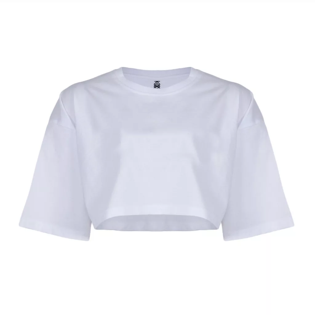 کراپ تاپ زنانه پپا مدل Plain