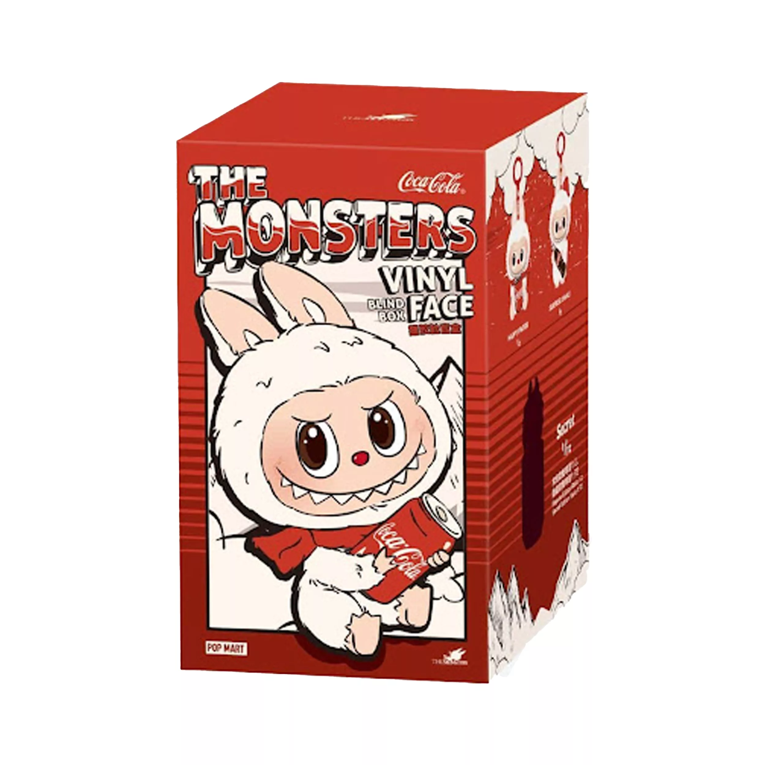 اسباب بازی شانسی پاپ مارت طرح عروسک لبوبو مدل THE MONSTER COCA COLA SERIES DM