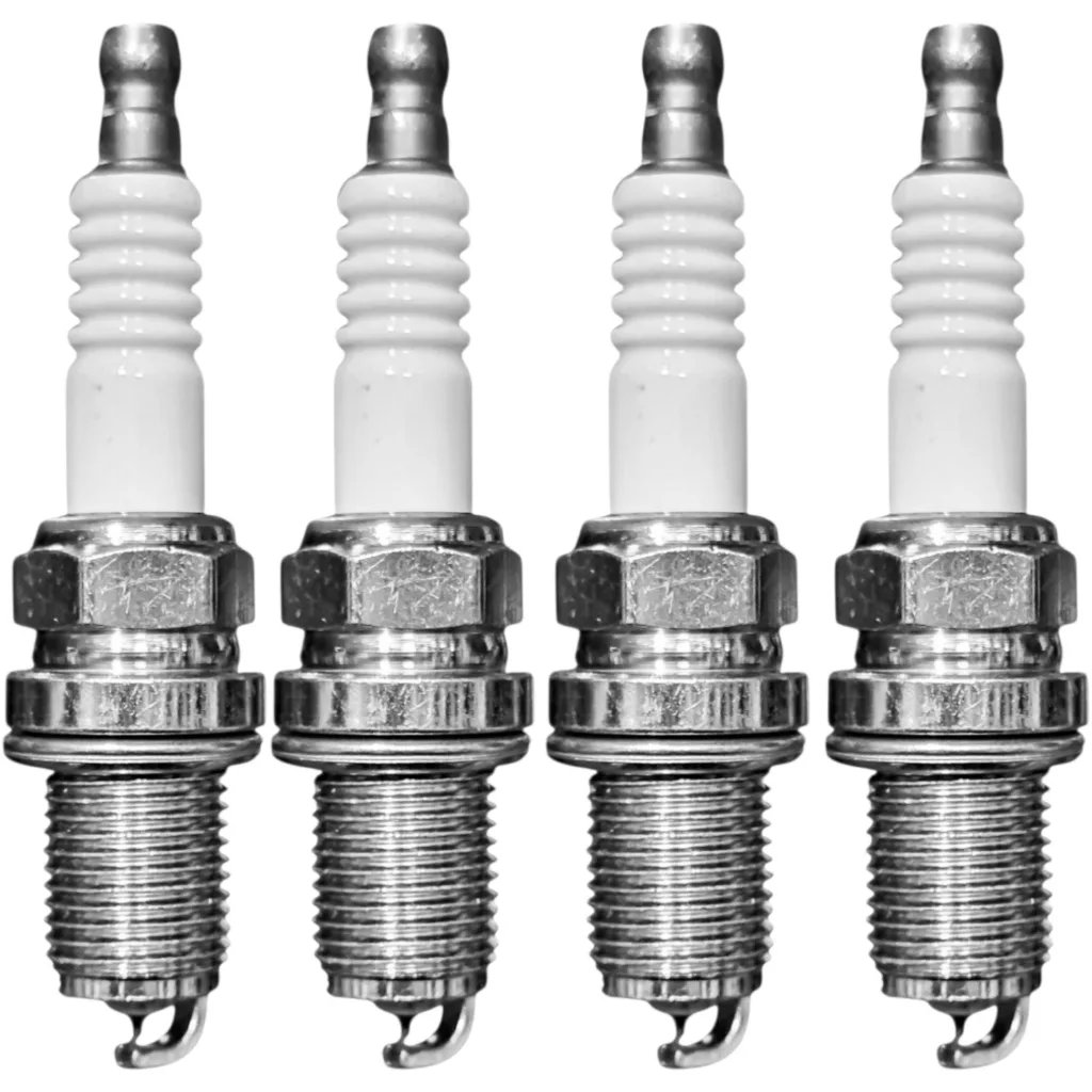 شمع تقویتی خودرو فورس مدل سوزنی پایه کوتاه مناسب برای سیتروئن زانتیا و پژو پارس ELX بسته 4 عددی