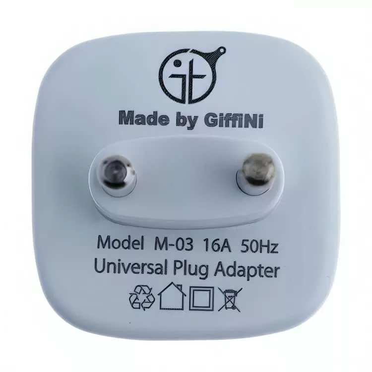 مبدل برق 3 به 2 جی فی نی مدل 16 آمپر کد G999_LED