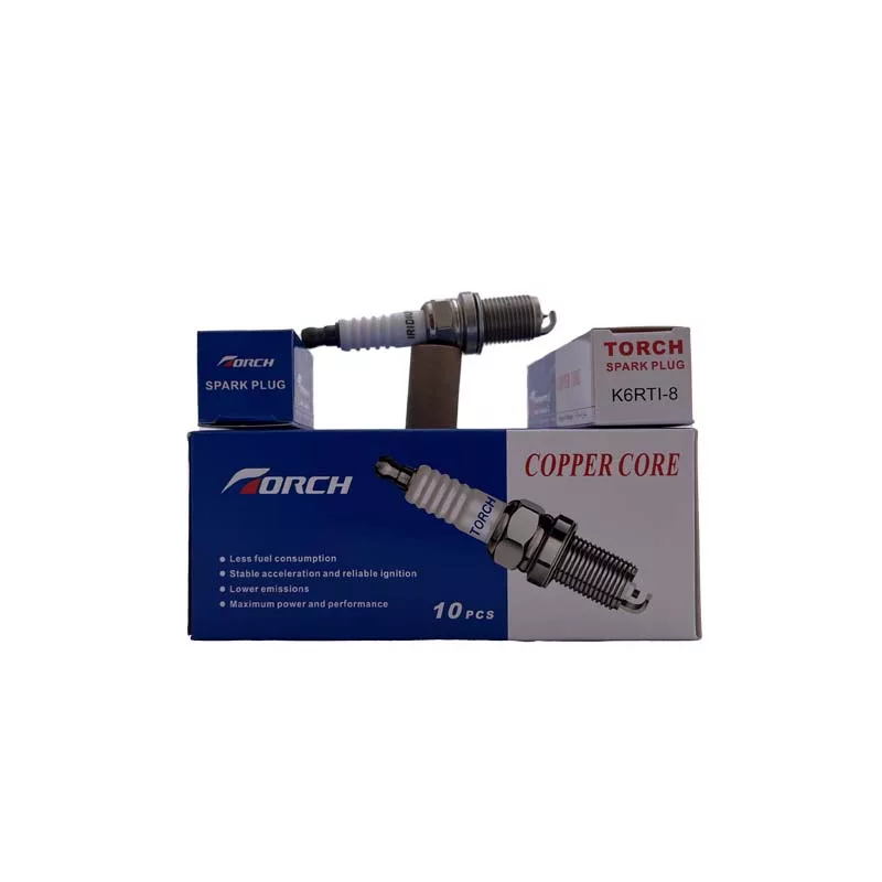 شمع خودرو تورچ مدل K6RTI-8  پایه کوتاه سوزنی ایریدیوم بسته 4 عددی