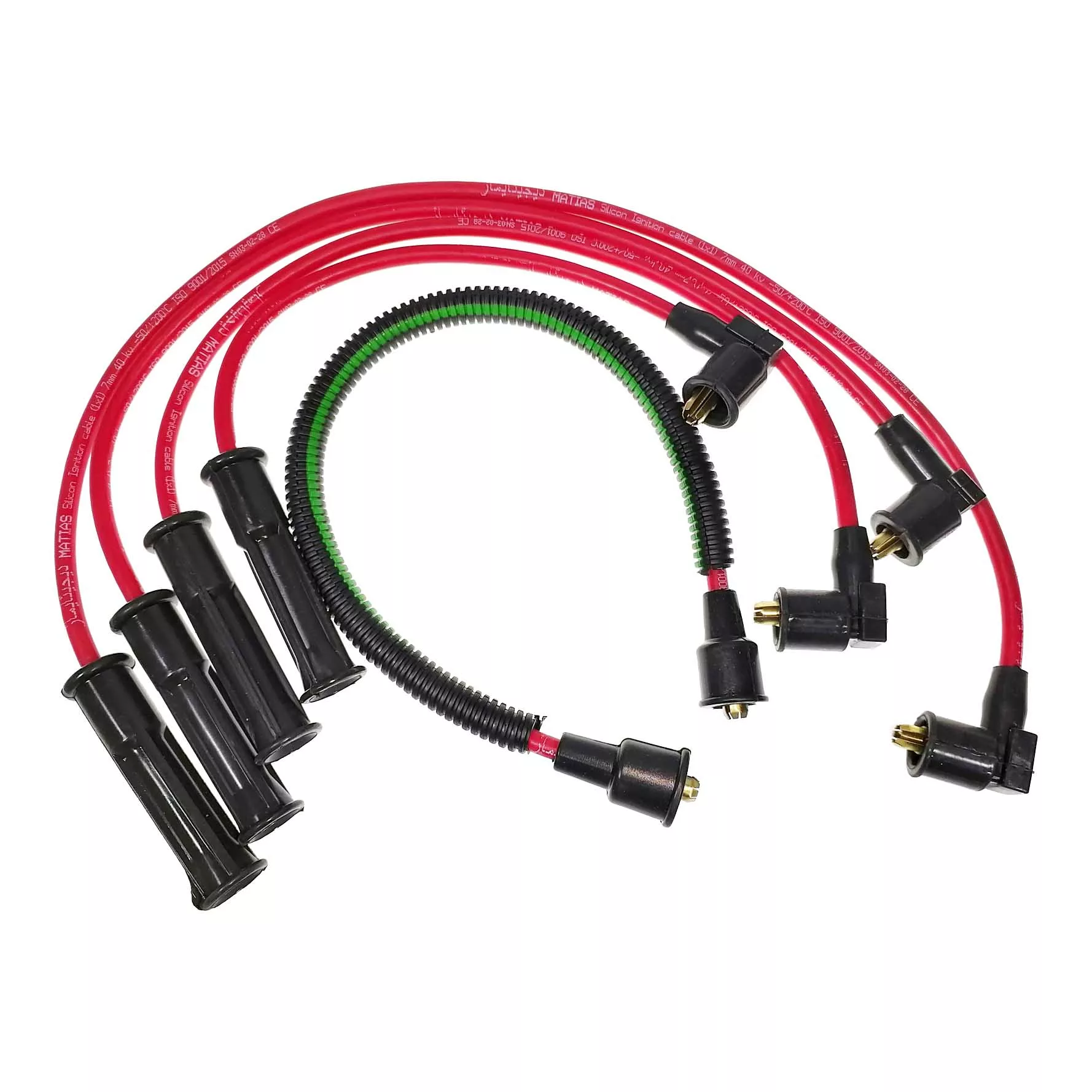 وایر شمع تقویتی ماتیاس کد 2603 مناسب برای مزدا 2000 بسته 5 عددی وایر شمع تقویتی ماتیاس کد 2603 مناسب برای مزدا 2000 بسته 5 عددی