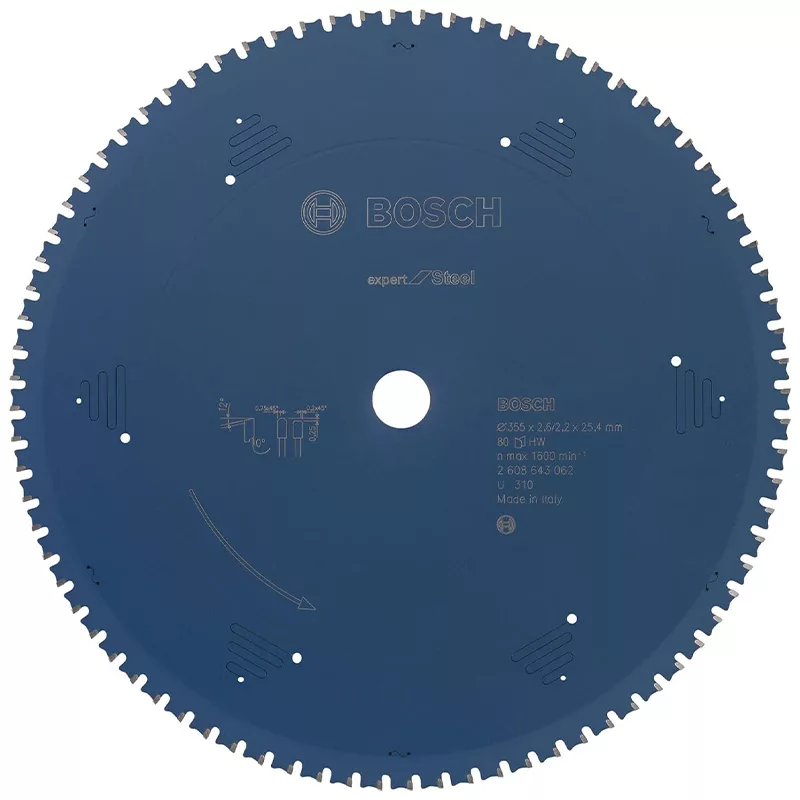 تیغ اره پروفیل بر بوش مدل Microteq 355-Steel
