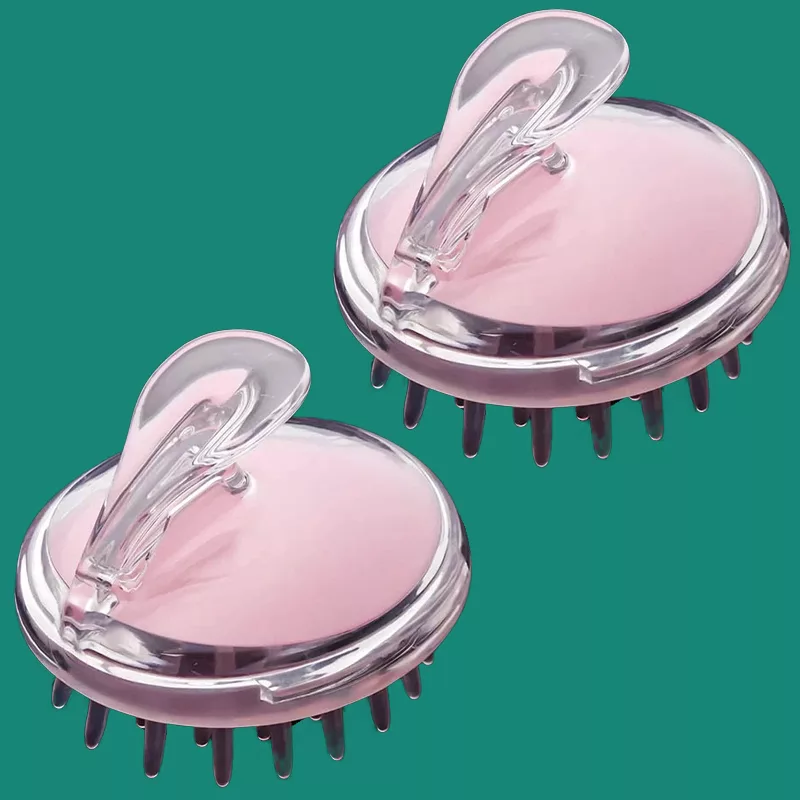 ماساژور سر مدل سیلیکونی مجموعه 2 عددی