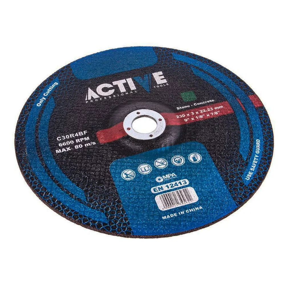 صفحه برش سنگ اکتیو مدل YP-230-3-22MM مجموعه 5 عددی