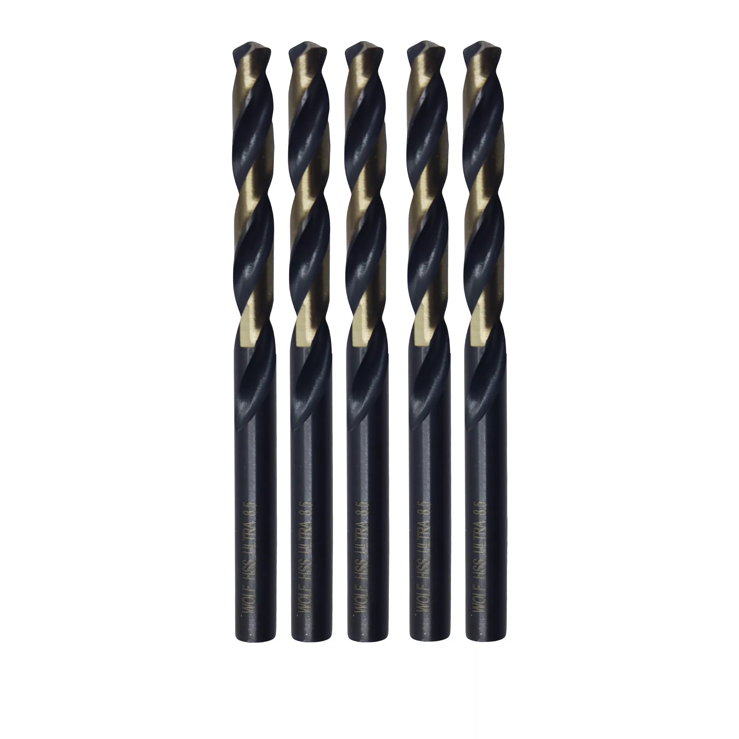 مته آهن ولف مدل اولترا کد YP-08.5MM سایز 8.5 میلی متر مجموعه 5 عددی