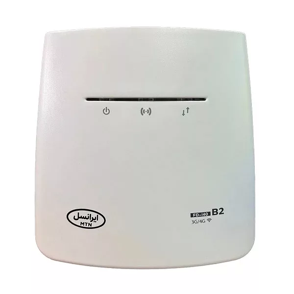 مودم روتر بی سیم 4G ایرانسل مدل  FD-i40 B2 به همراه یک عدد سیم کارت و 60 گیگ اینترنت سه ماهه
