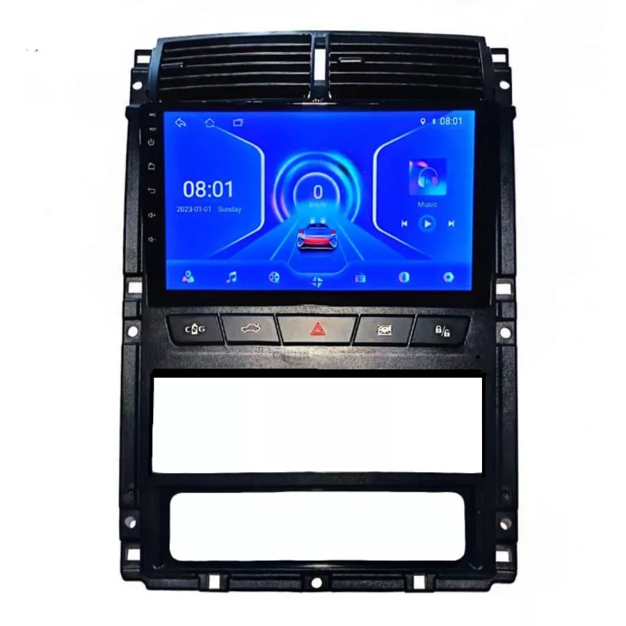 مانیتور اندروید راک مدل s150 Plus مناسب برای خودروی پژو پارس داشبورد جدید