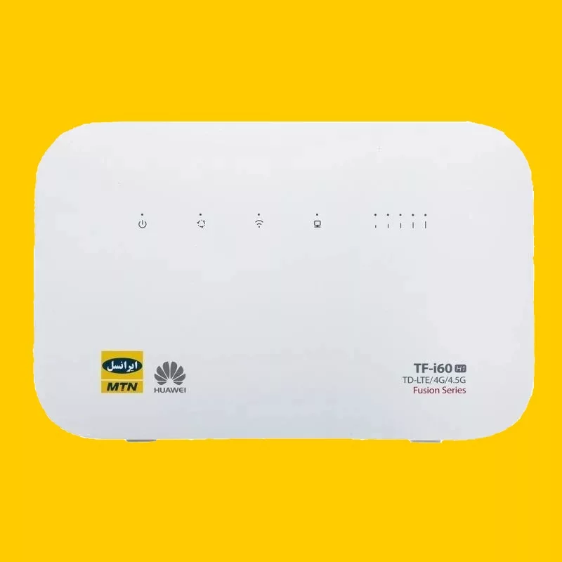 مودم روتر بی سیم 4G LTE ایرانسل مدل TF-I60 S1 به همراه سیم کارت 100 گیگابایتی Wenex