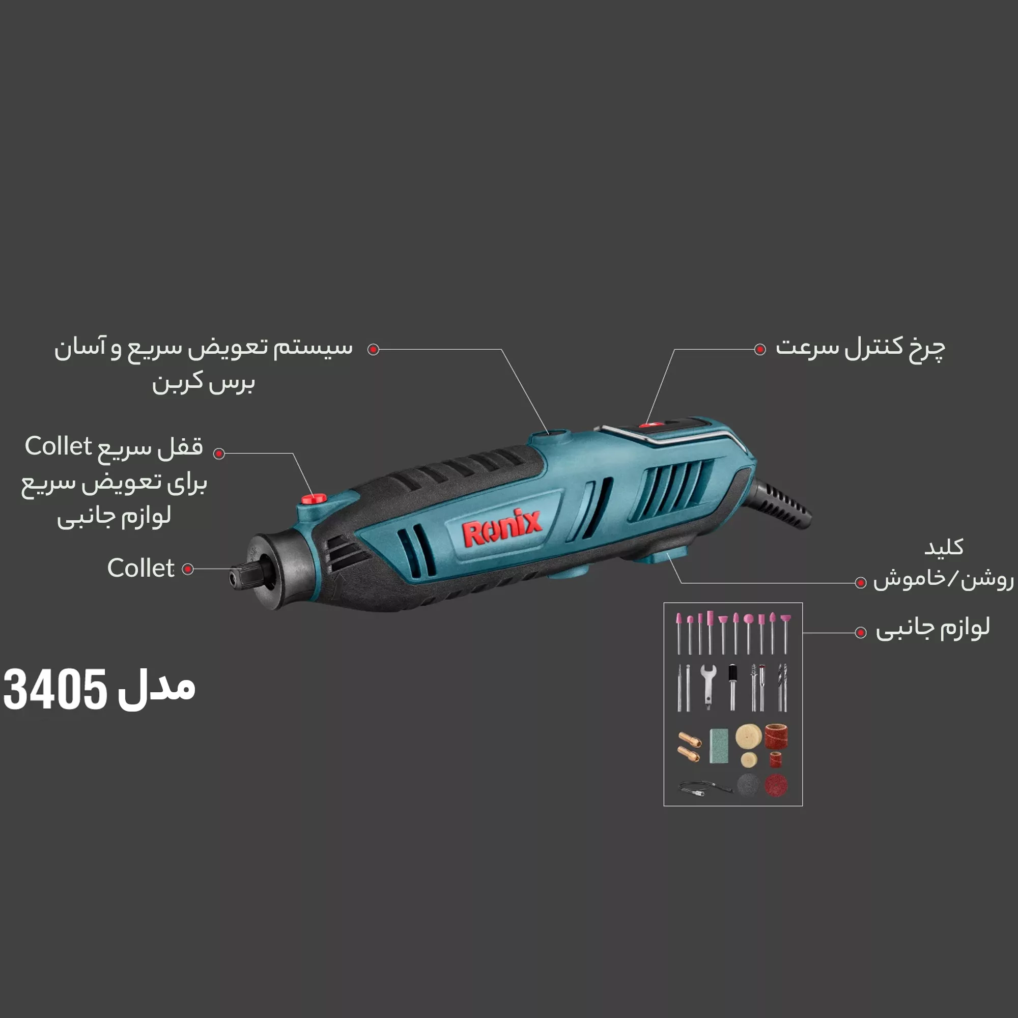 فرز مینیاتوری رونیکس مدل 3405