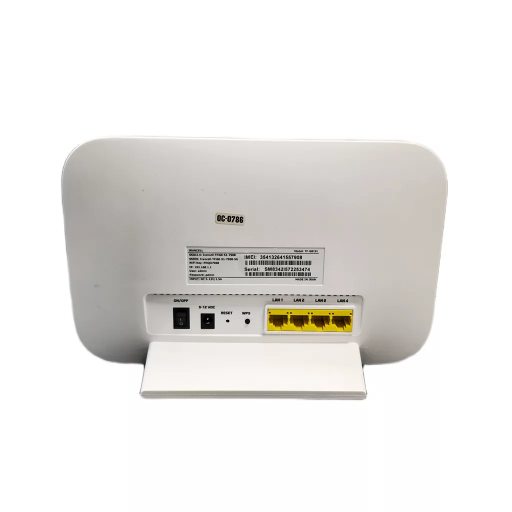 مودم 4G/TD-LTE پیشگامان مدل TF-i60 S1 به همراه سیم کارت و 2000 گیگابایت اینترنت 6 ماهه
