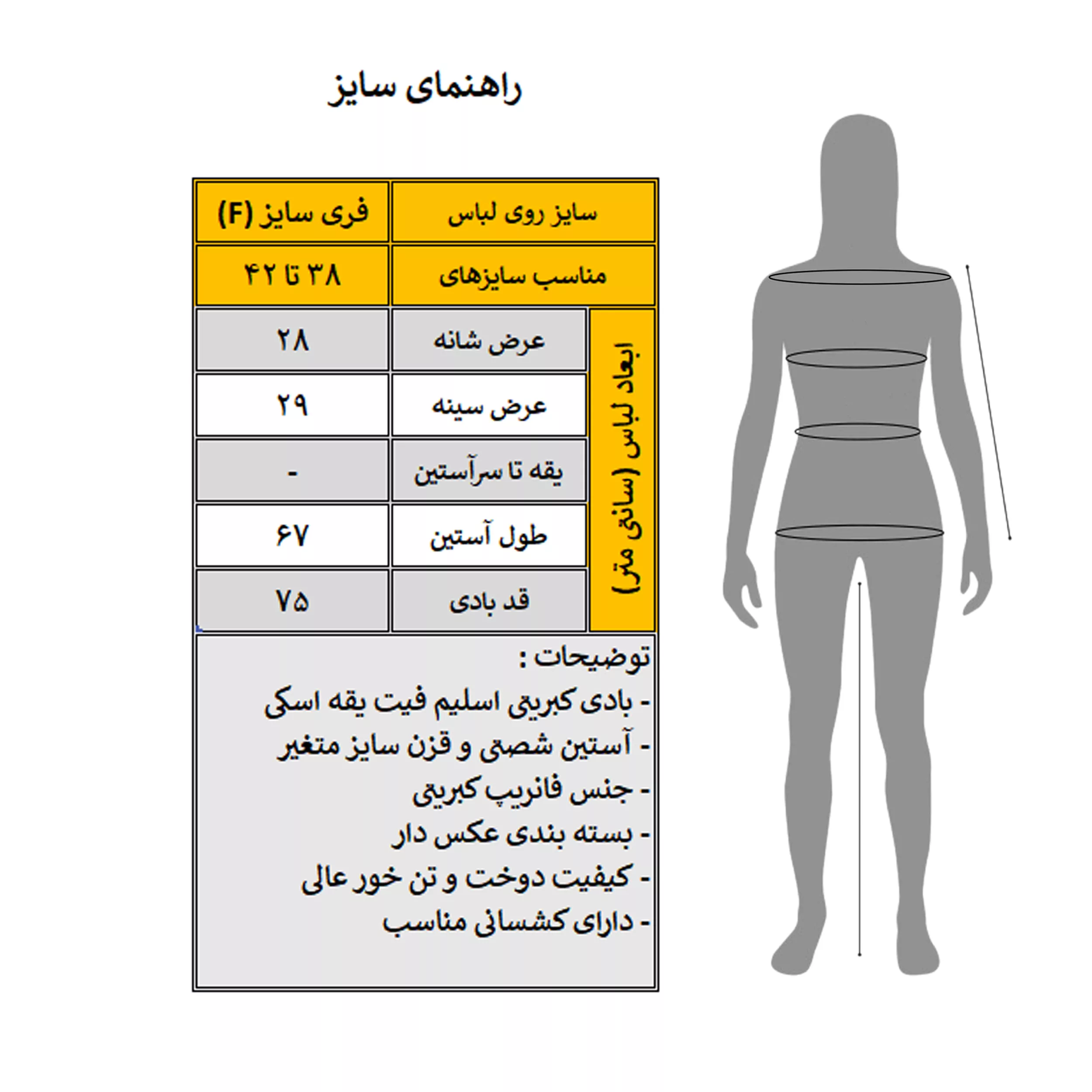 بادی آستین بلند زنانه مدل SLIM کد M5331
