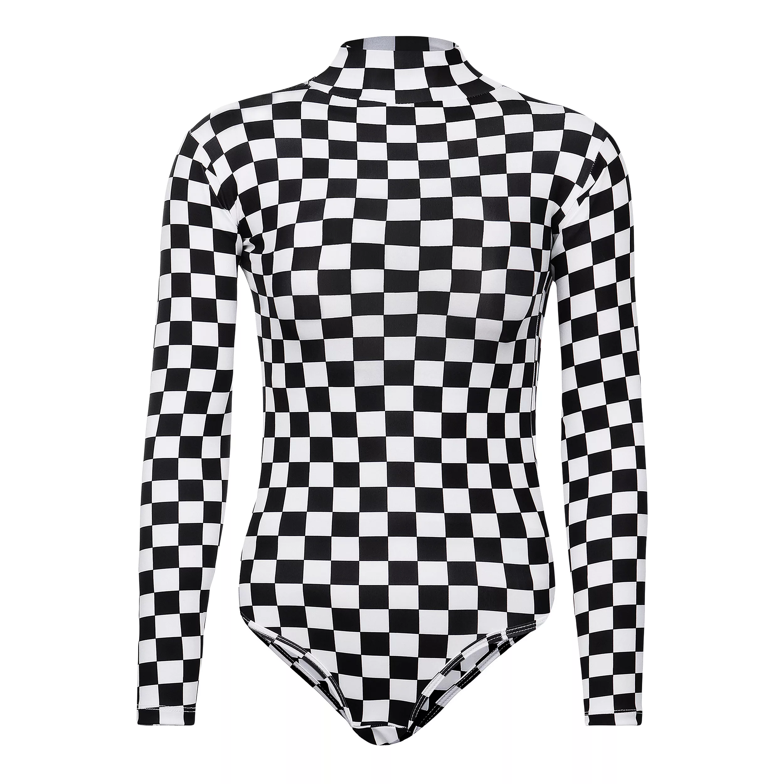 بادی آستین بلند زنانه پپا مدل checkered بادی آستین بلند زنانه پپا مدل checkered