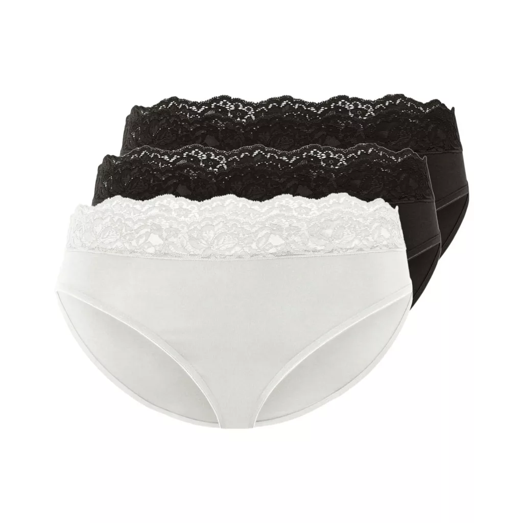 شورت زنانه اسمارا مدل lace trim مجموعه 3 عددی