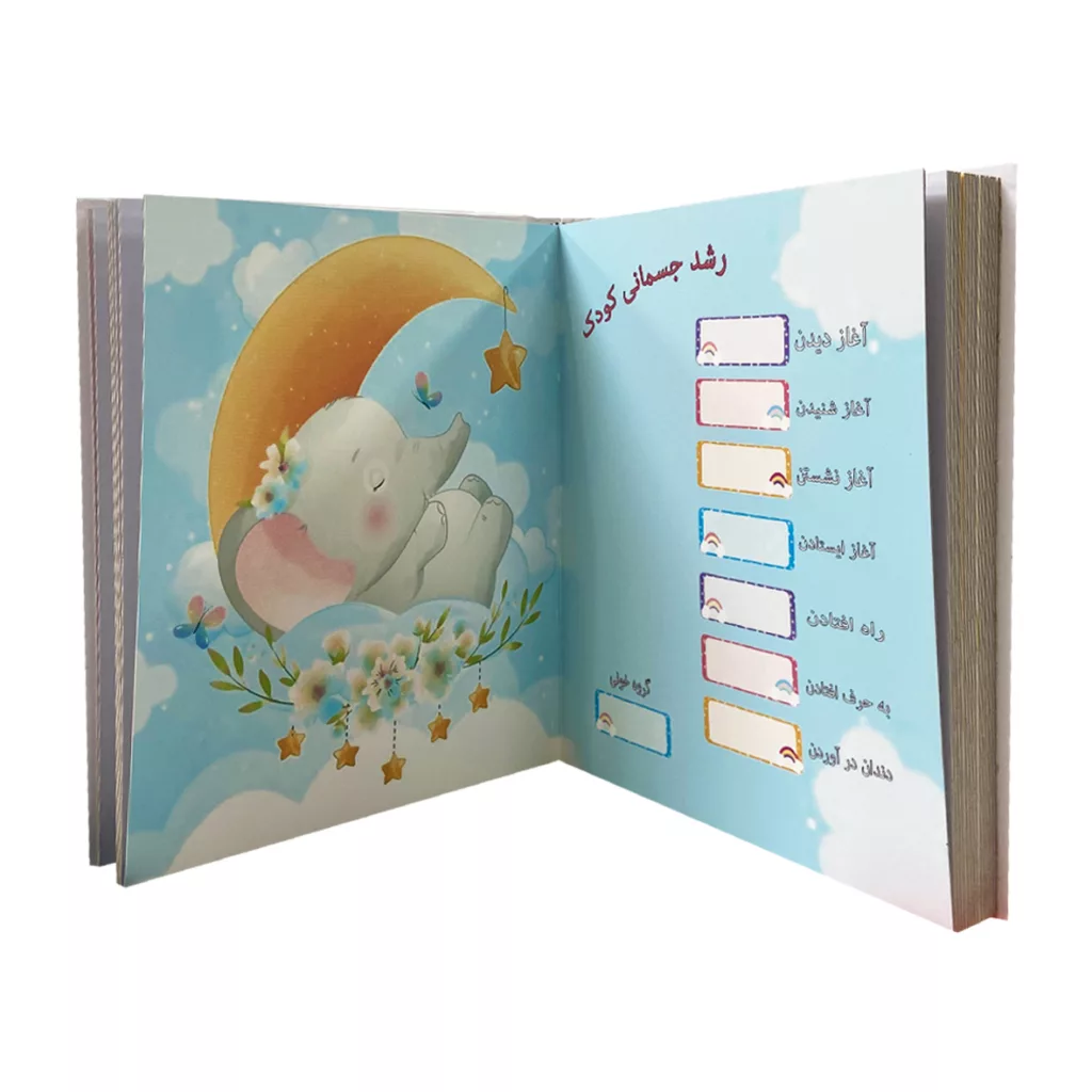 آلبوم خاطرات کودک 20 برگ بکلیت مدل AL-0023