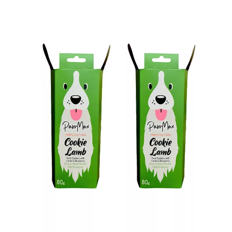 بیسکویت تشویقی سگ پاومکس مدل Lamb وزن 80 گرم بسته 2 عددی