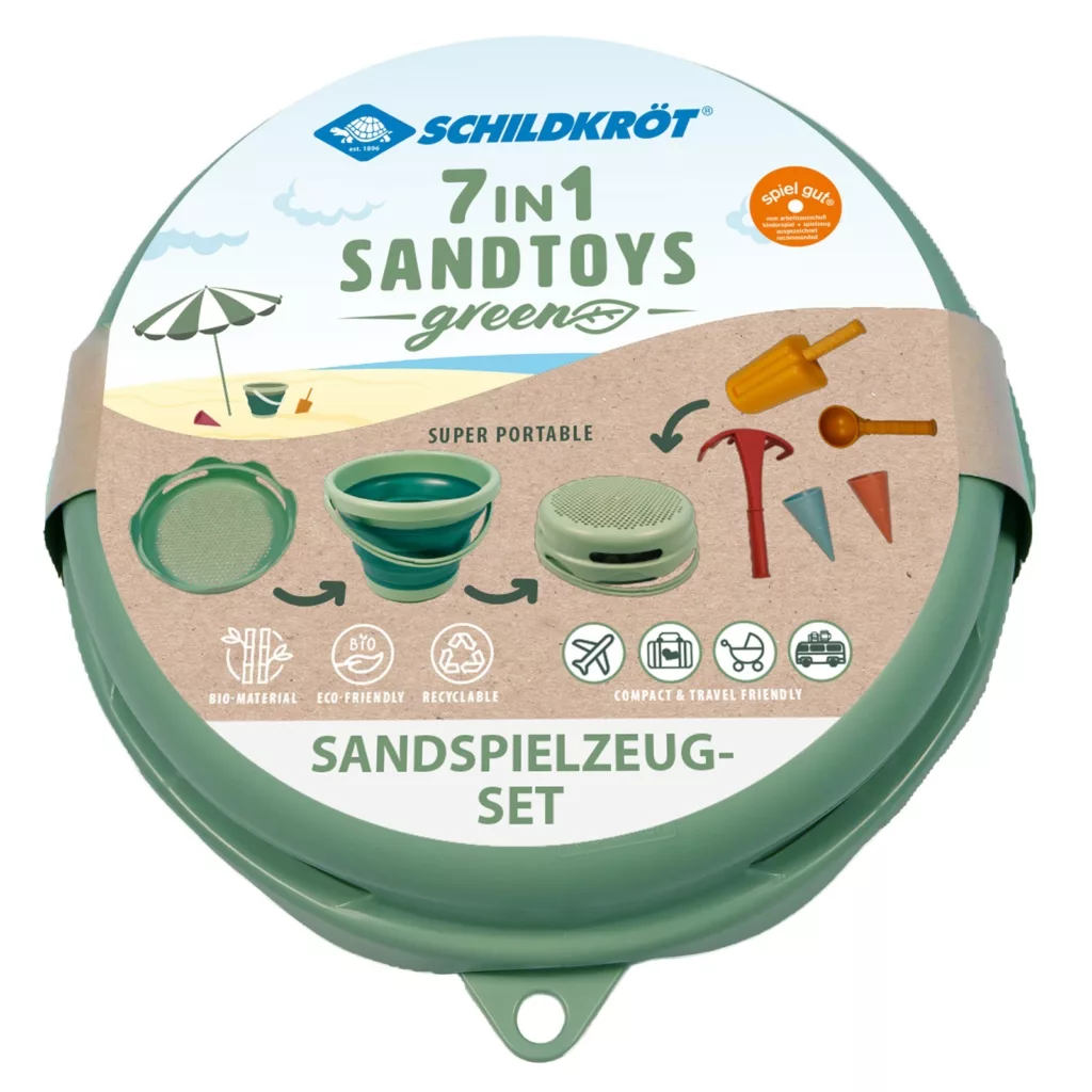 شن بازی شیلدکروت مدل Sandtoys Green