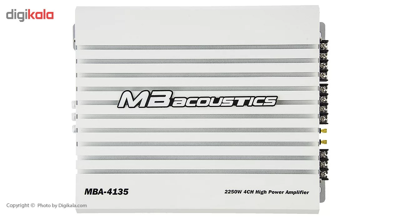 آمپلی فایر ام بی آکوستیکس مدل MBA-4135