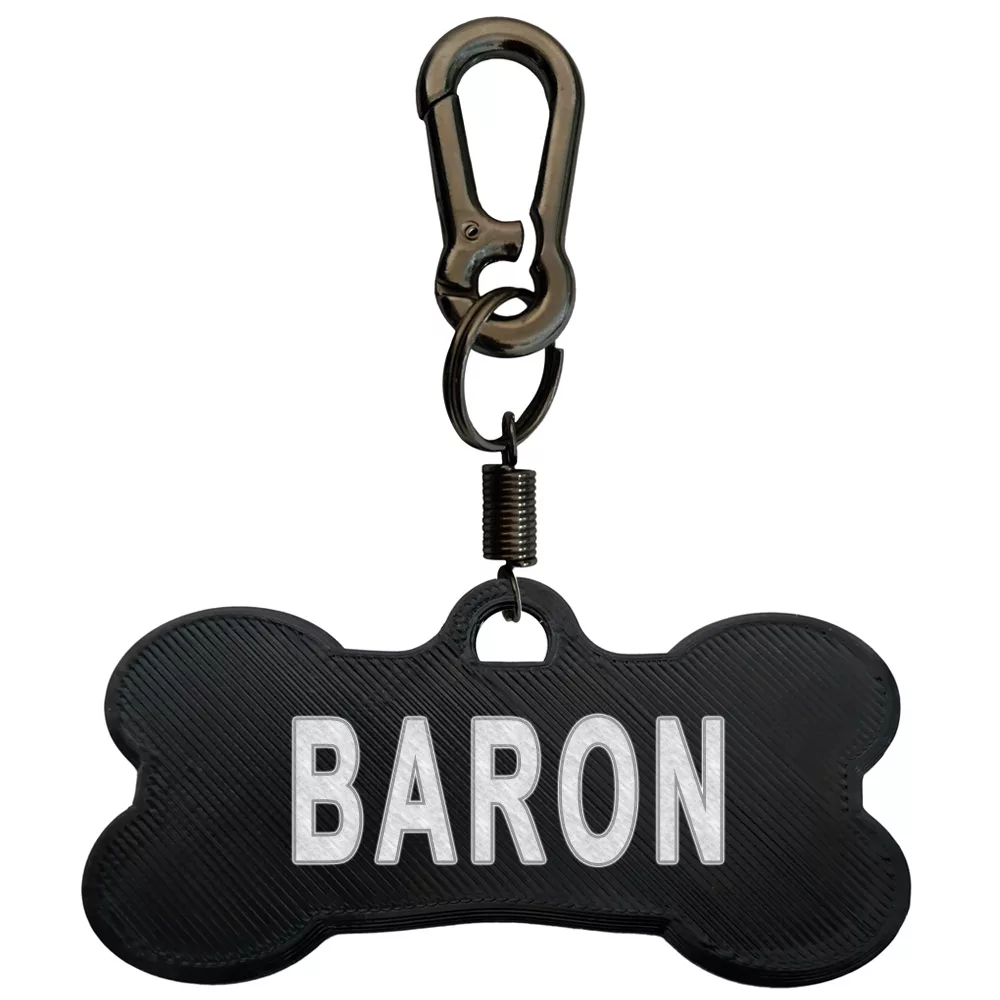 پلاک شناسایی سگ مدل Baron