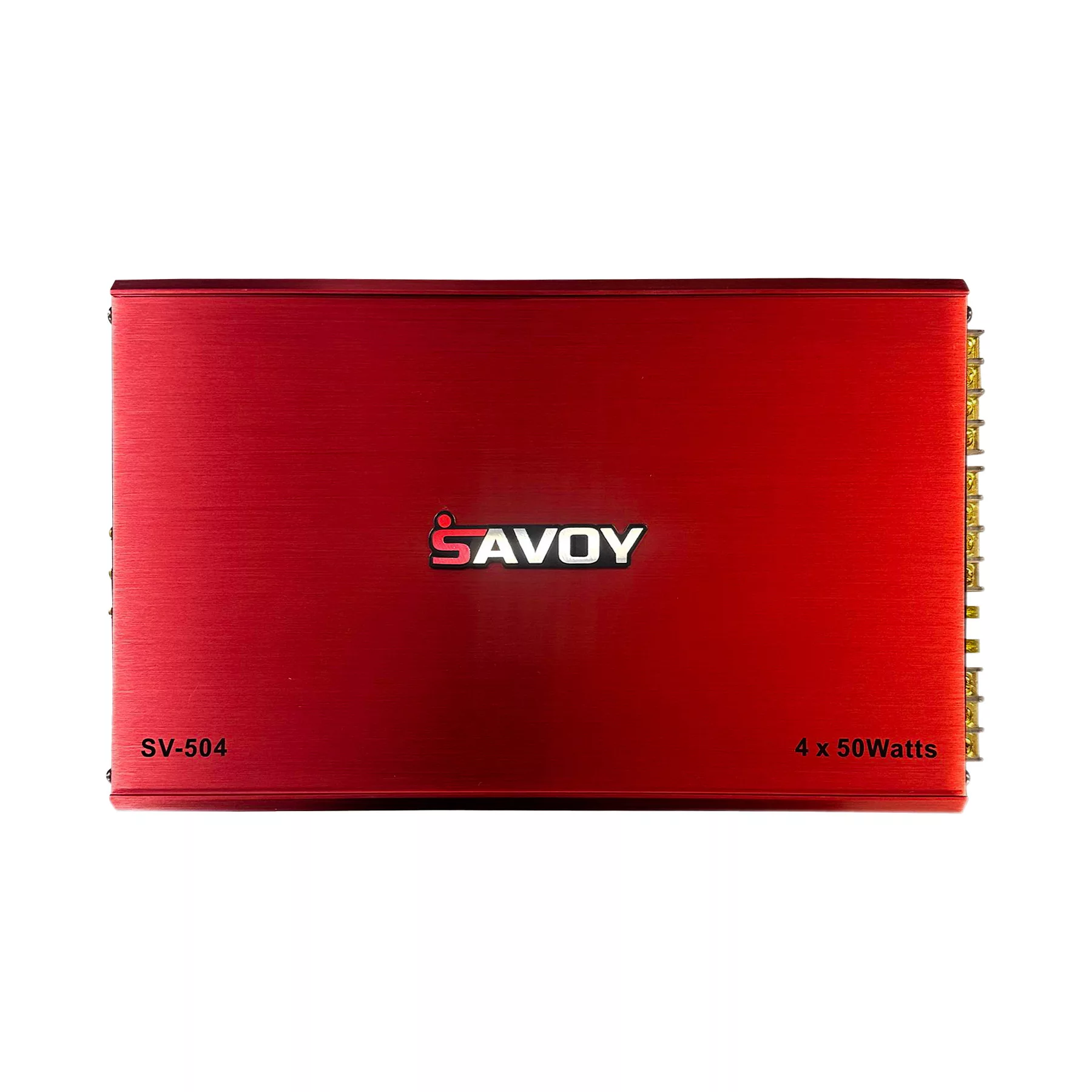 آمپلی فایر خودرو 4 کانال ساووی مدل SV-504 آمپلی فایر خودرو 4 کانال ساووی مدل SV-504