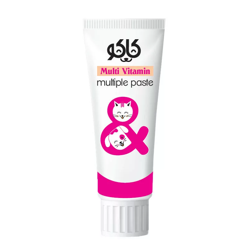 خمیر مولتی ویتامین سگ و گربه کاکو مدل Multi paste وزن 100 گرم