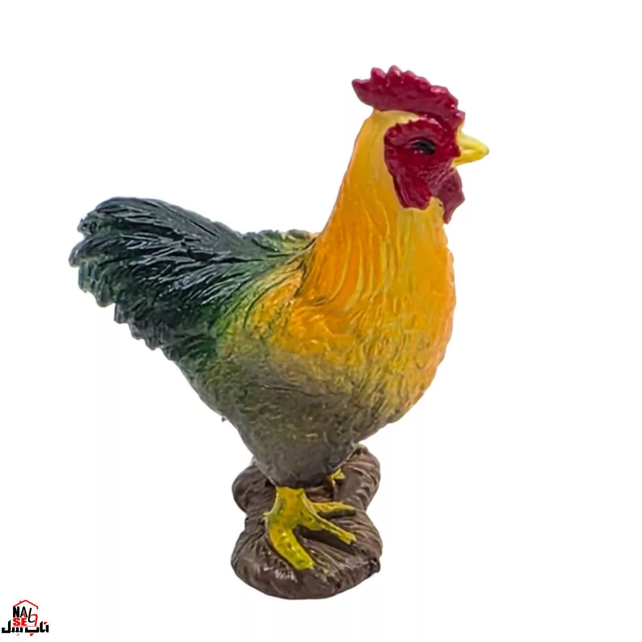 فیگور ناب سل طرح خروس  کد CHICK NAAB09 ارتفاع 6 سانتی متر