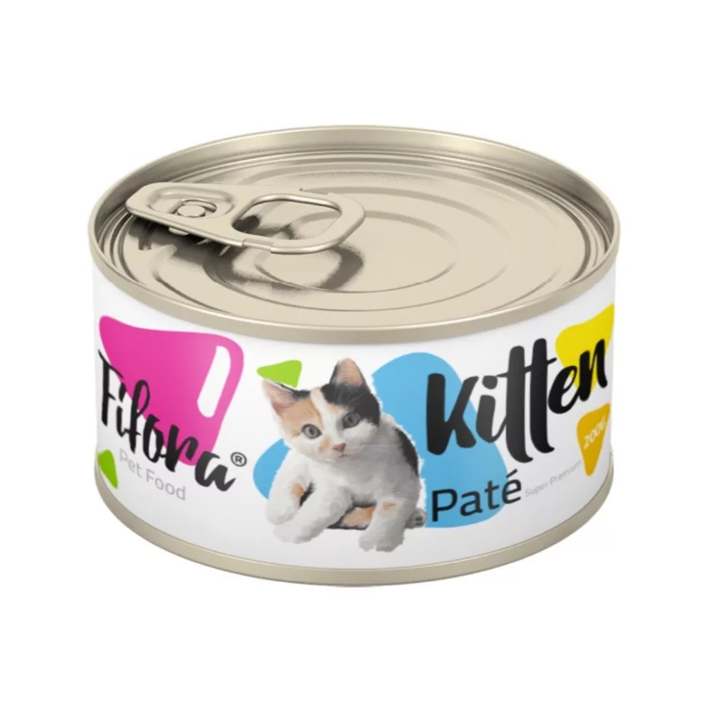 کنسرو غذایی بچه گربه فیفورا مدل Kitten Pate وزن 200 گرم