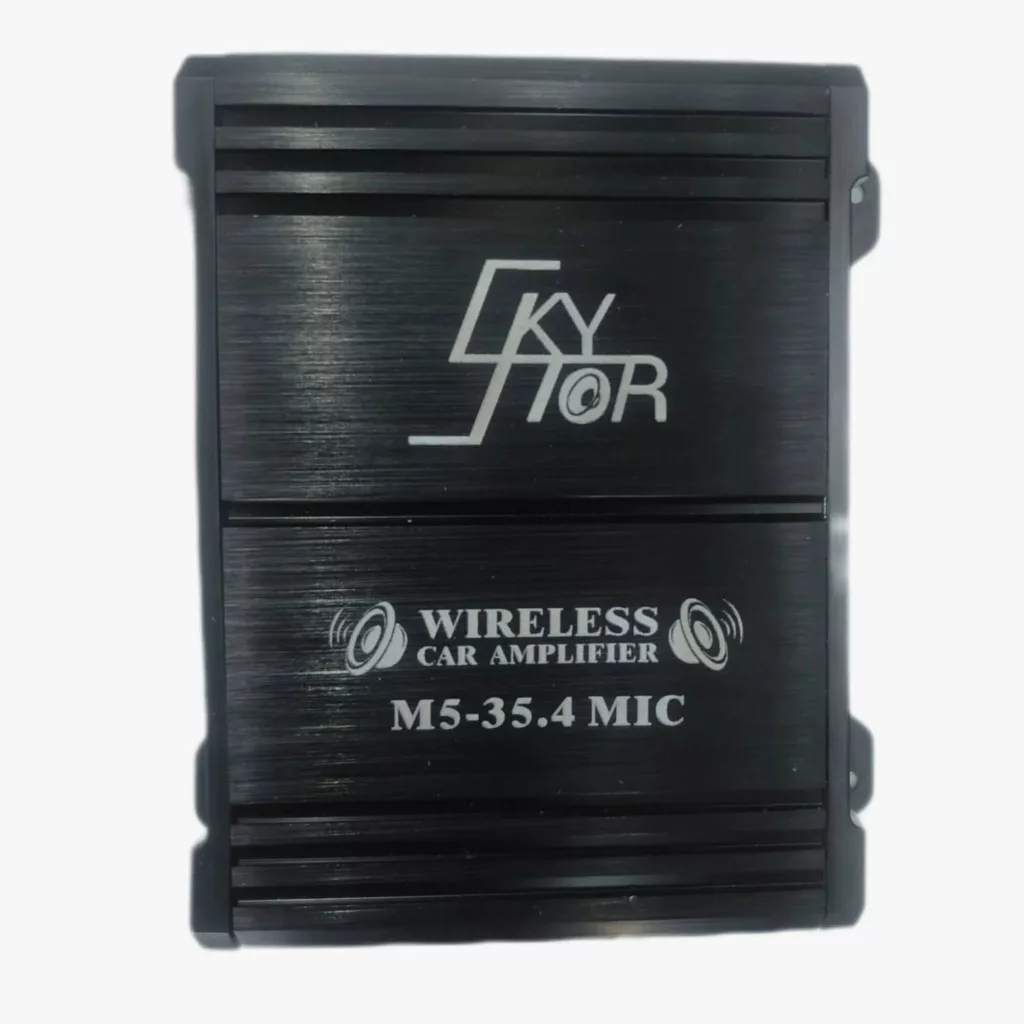 آمپلی فایر خودرو 4 کانال اسکایلر مدل M5-35.4MIC