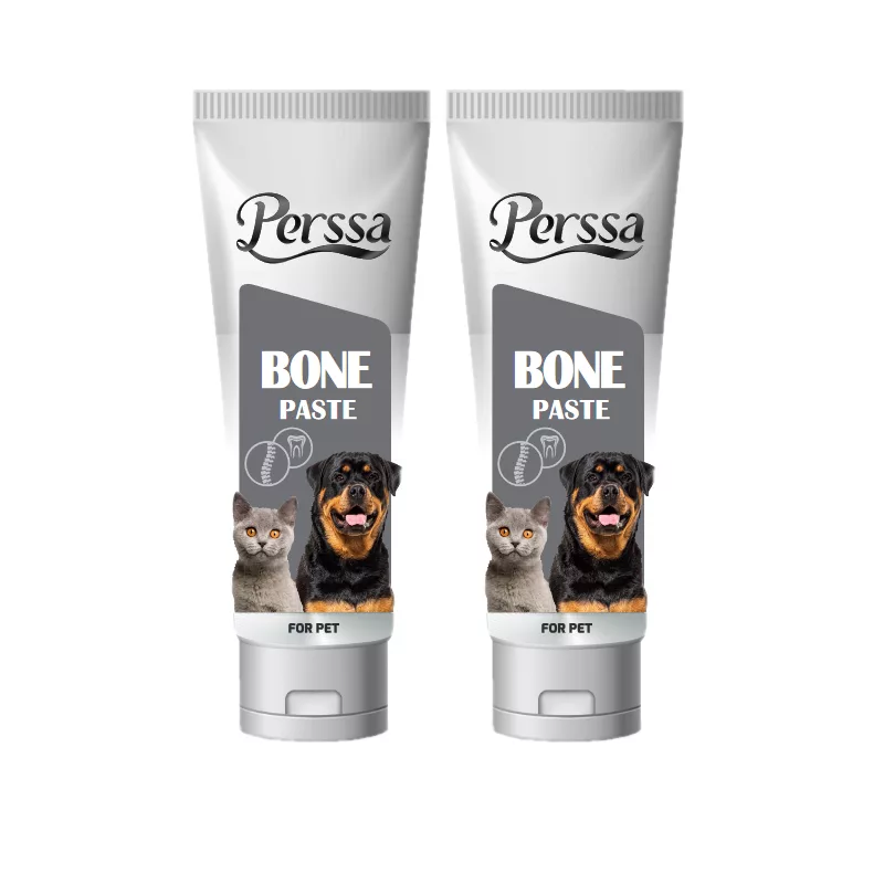 خمیر تقویت استخوان سگ و گربه پرسا مدل Bone وزن 100 گرم بسته 2 عددی