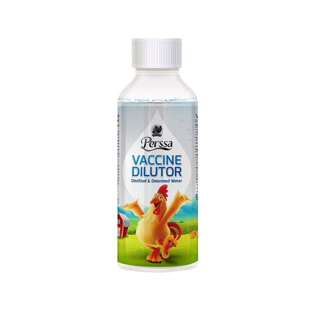 حلال واکسن طیور پرسا مدل DILUTOR حجم 500 میلی لیتر