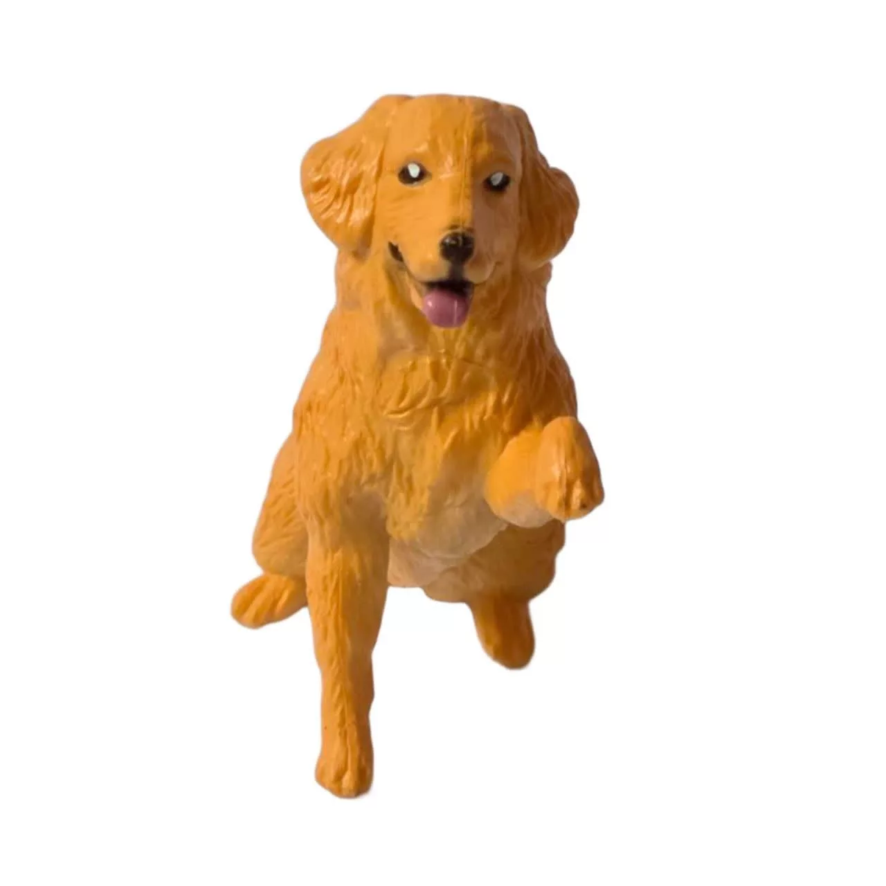 فیگور ناب سل مدل سگ یابنده کد Golden Retriever NAAB016 ارتفاع 6 سانتی متر