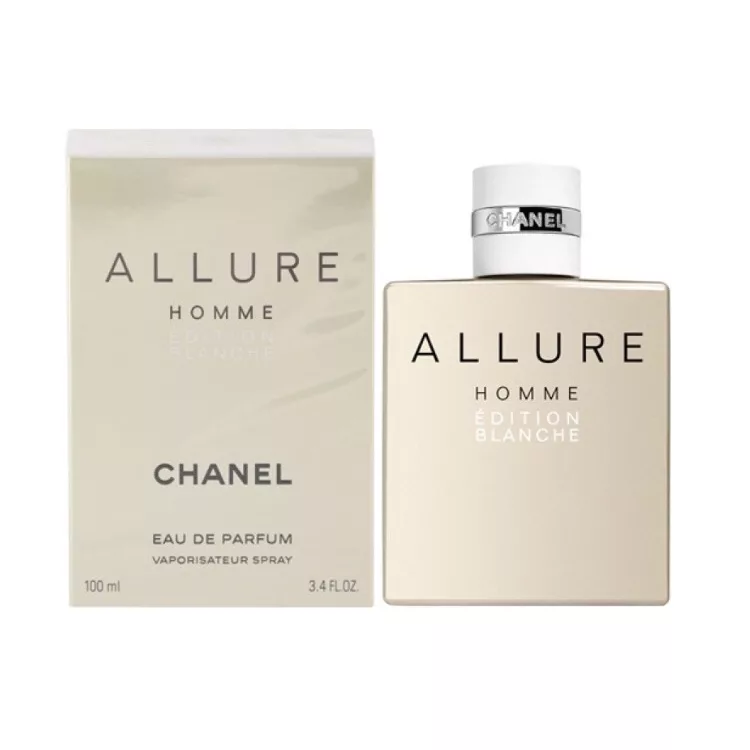 ادو پرفیوم مردانه شانل مدل  Allure Homme Edition Blanche حجم 150 میلی لیتر