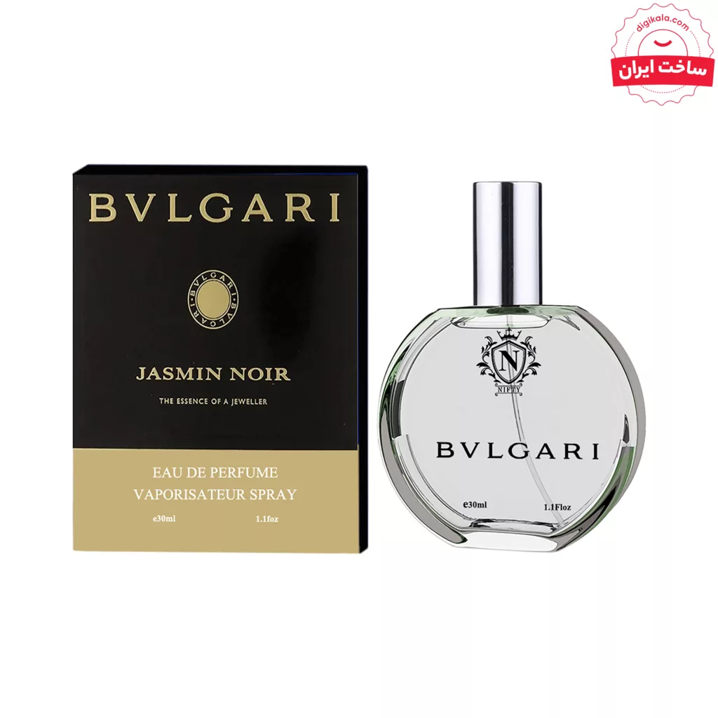 ادو پرفیوم زنانه نیفتی مدل BVLGARI Jasmin Noir حجم 30 میلی لیتر