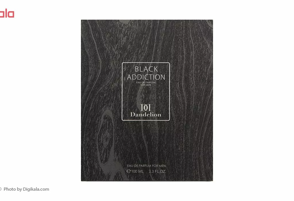 ادو پرفیوم مردانه دندلیون مدل Black Addiciton حجم 100 میلی لیتر