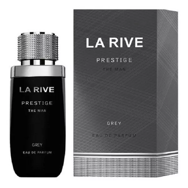 ادو پرفیوم مردانه لا ریو مدل prestige grey حجم 75 میلی لیتر