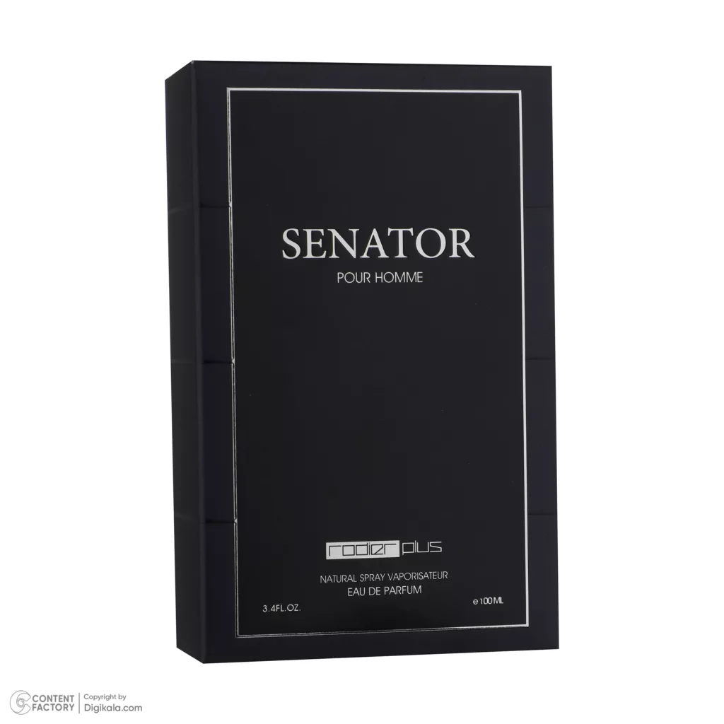 ادو پرفیوم مردانه رودیر مدل senator حجم 100 میلی لیتر