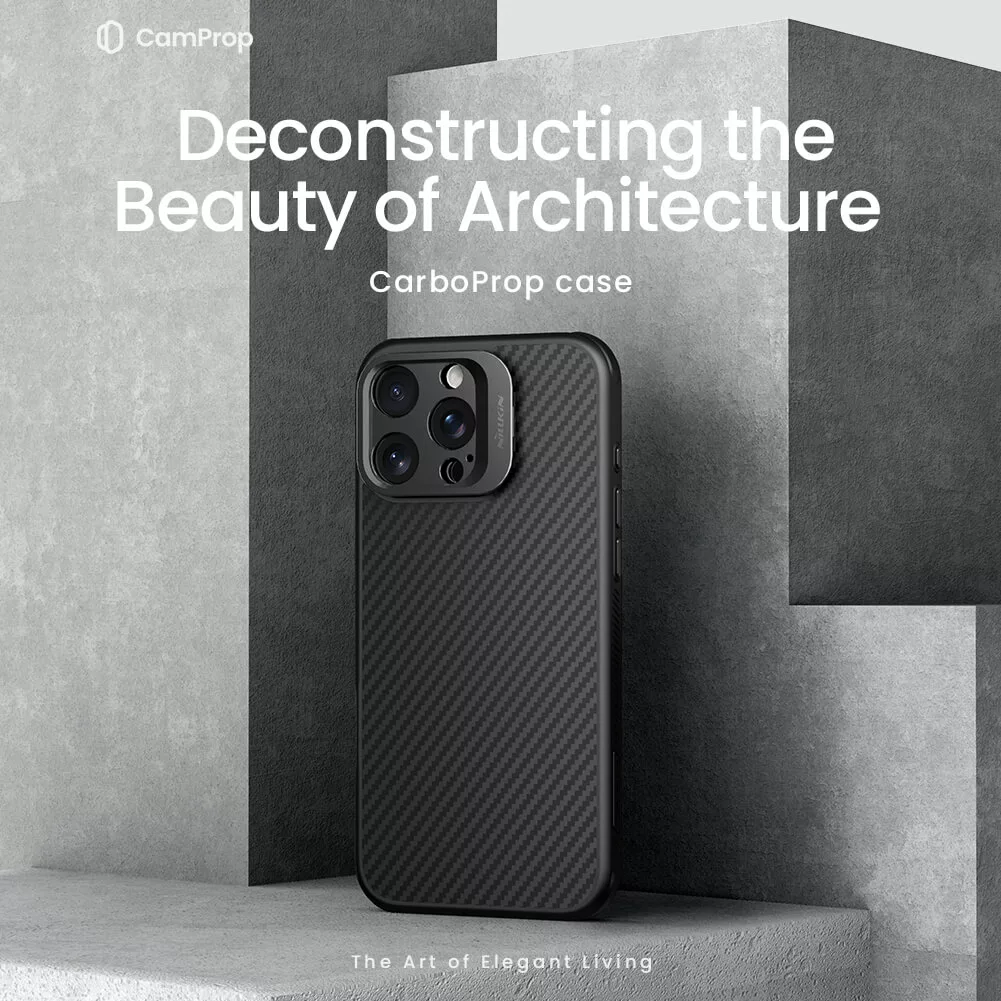 کاور نیلکین مدل CarboProp Magnetic Hole version مناسب برای گوشی موبایل اپل iPhone 16 Pro Max