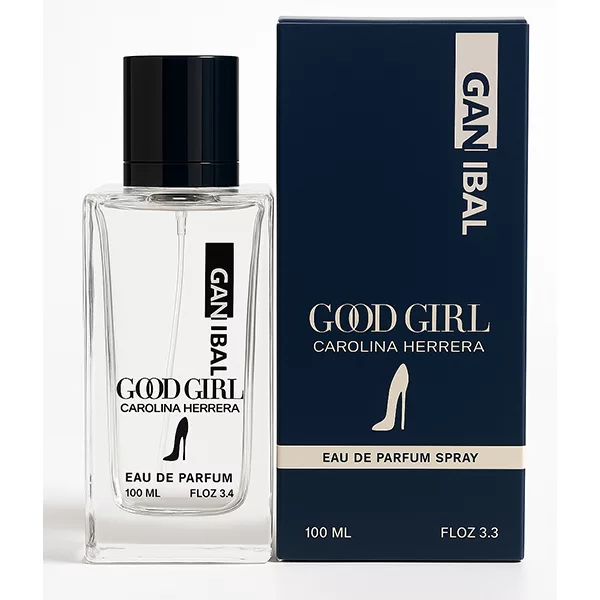 ادوپرفیوم زنانه گانیبال مدل Good Girl با رایحه گرم حجم 100 میلی‌لیتر