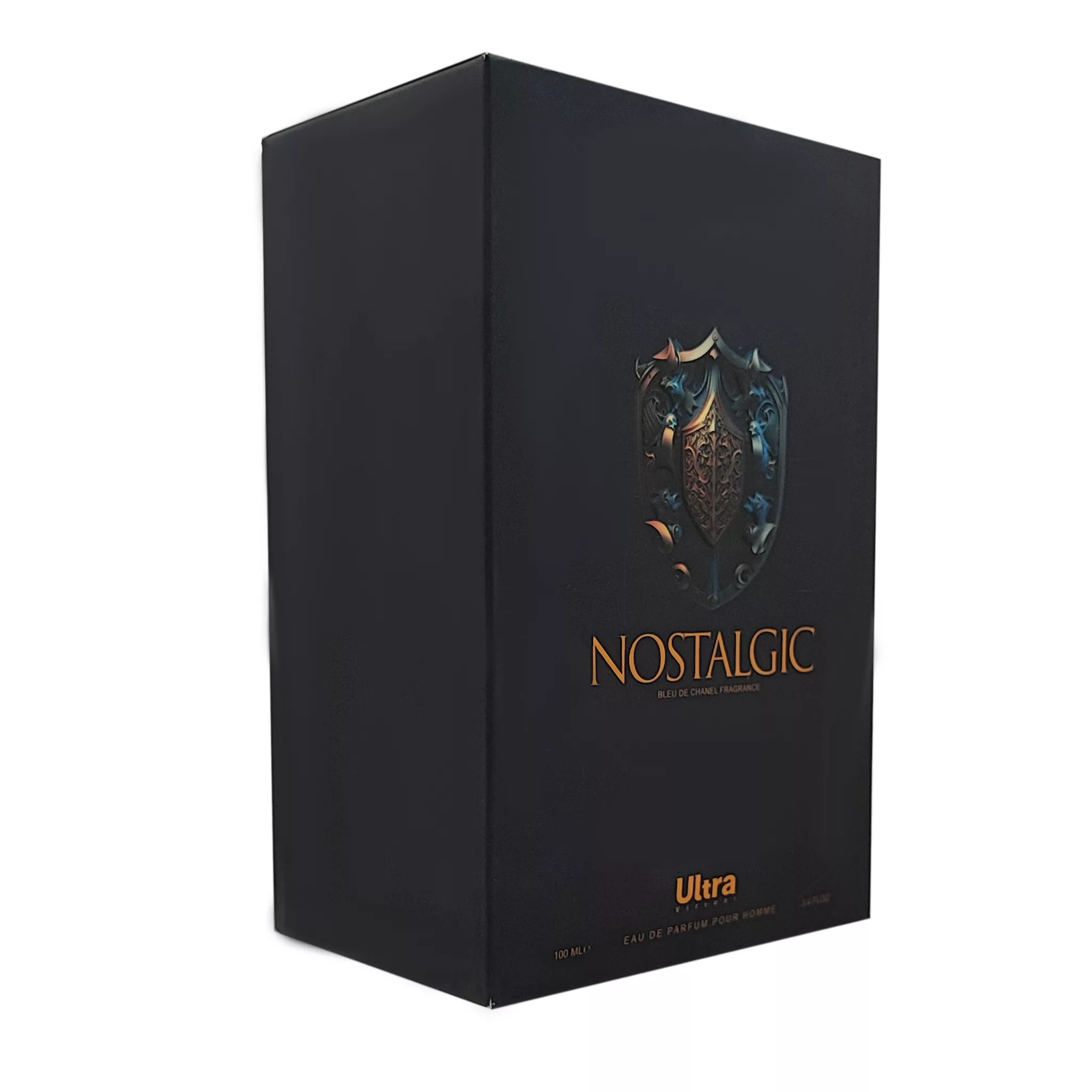 ادوپرفیوم مردانه اولترا ویرچوآل مدل Blue du chanel Nostalgic  حجم 100 میلی لیتر