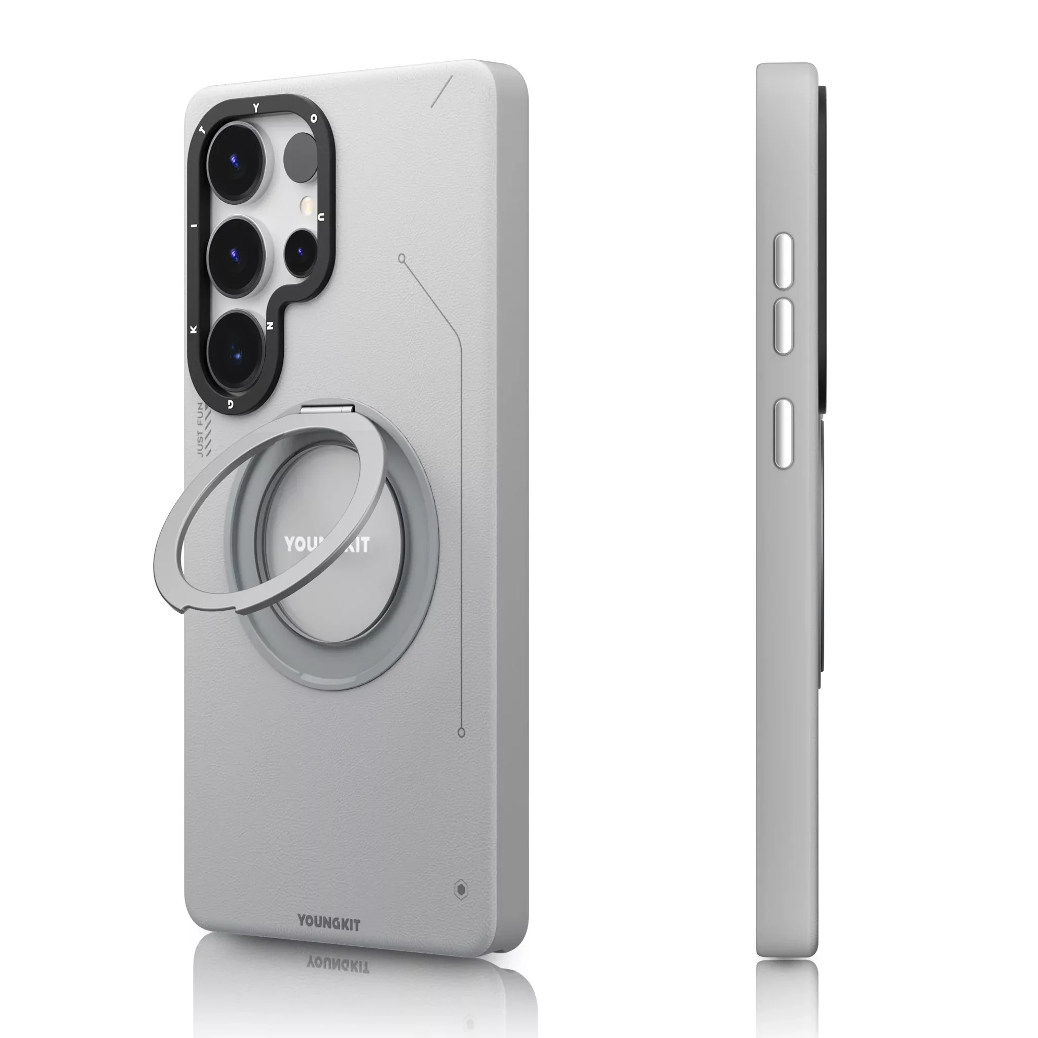 کاور یانگ کیت مدل Leather 360 مناسب برای گوشی سامسونگ Galaxy S25Ultra