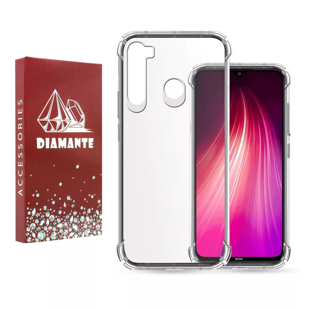 کاور دیامانته مدل ساده مناسب برای گوشی موبایل شیائومی Redmi Note 8T
