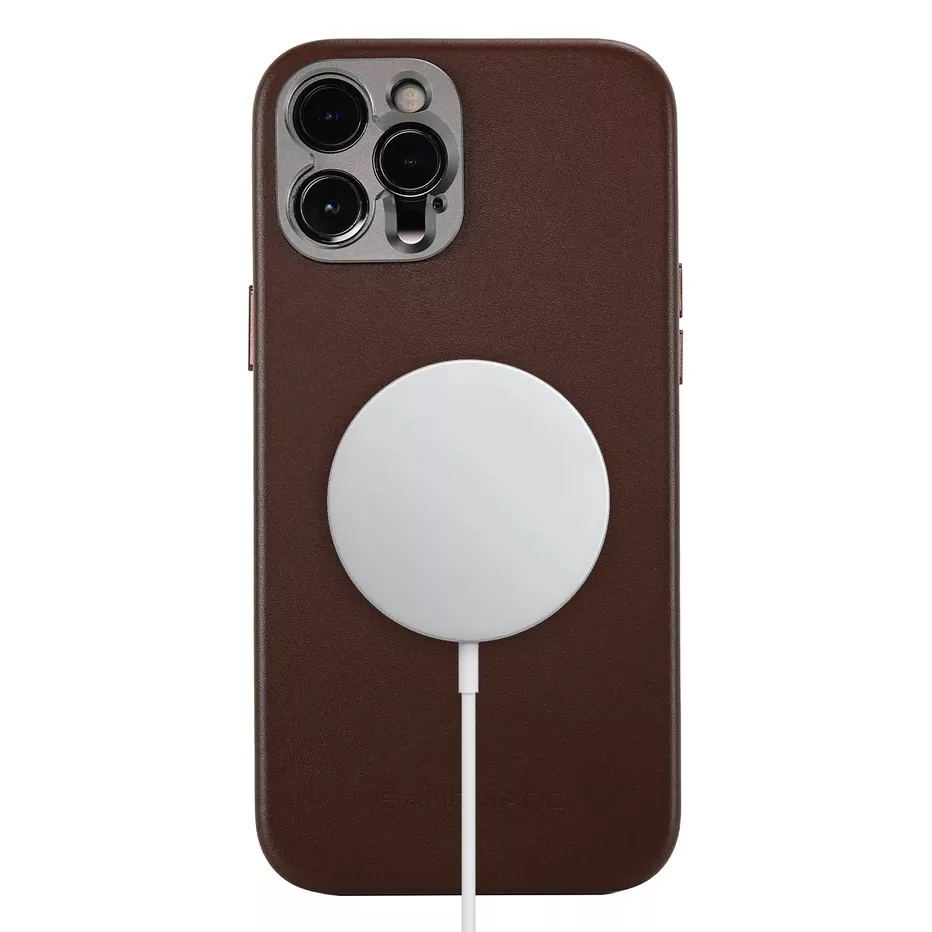 کاور سندمارک مدل Pro Leather مناسب برای گوشی موبایل اپل iPhone 12 Pro Max