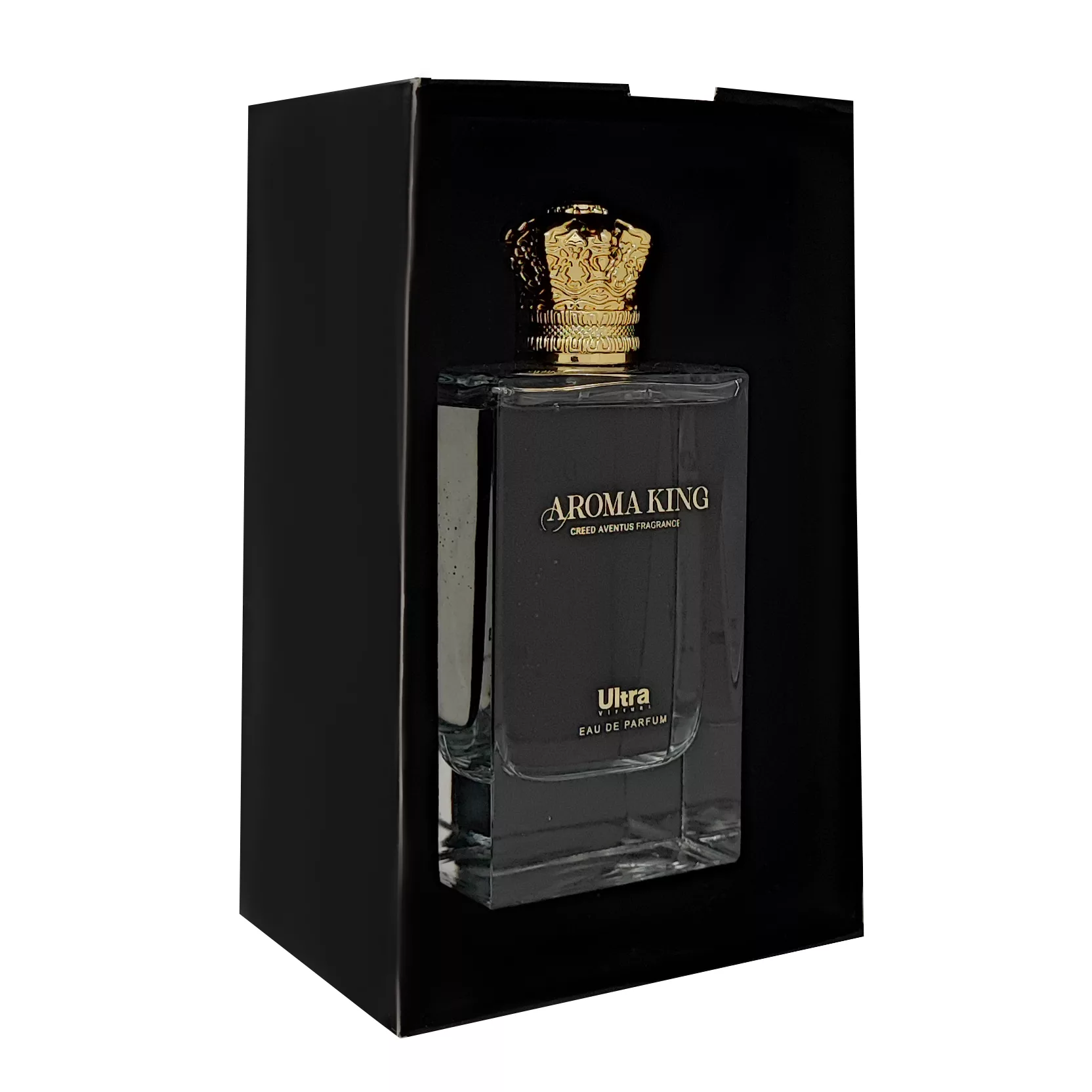 ادوپرفیوم مردانه اولترا ویرچوآل مدل Creed Aventus Aroma King حجم 100 میلی لیتر