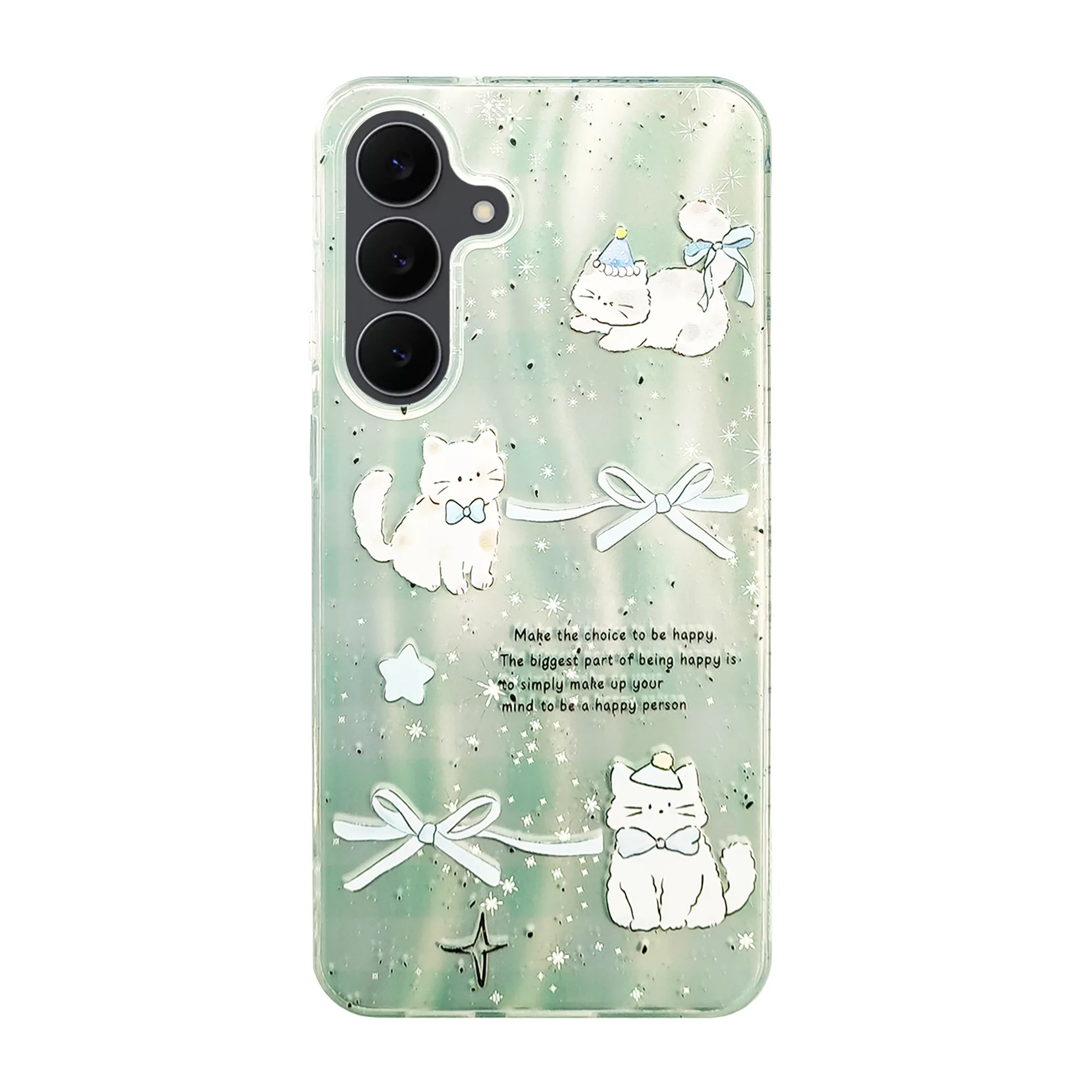 کاور طرح گربه کد 10 مناسب برای گوشی موبایل سامسونگ Galaxy S25 FE