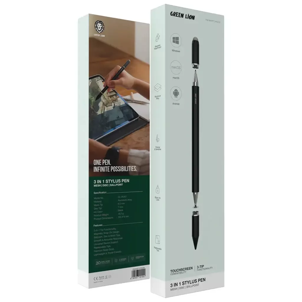 قلم لمسی گرین لاین مدل GL-PEN7